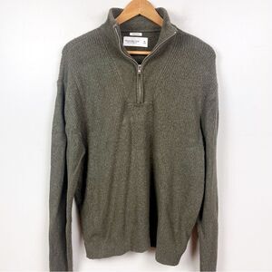 Abercrombie & Fitch Men's Elevated Quarter-Zip Sweater